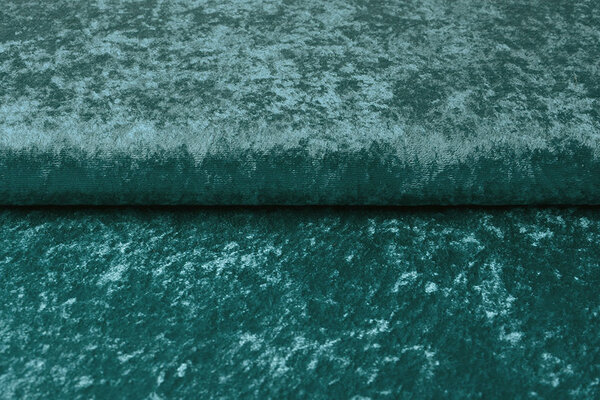 Pannesamt Stoff Meergrün Pannesamt Stoff Meergrün