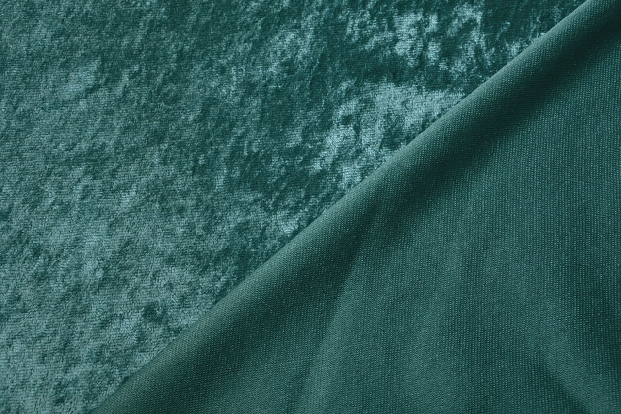 Pannesamt Stoff Meergrün Pannesamt Stoff Meergrün