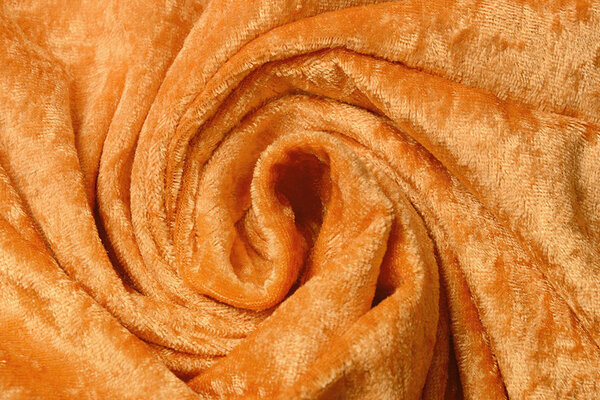 Terciopelo de Panne Naranja Terciopelo de Panne Naranja
