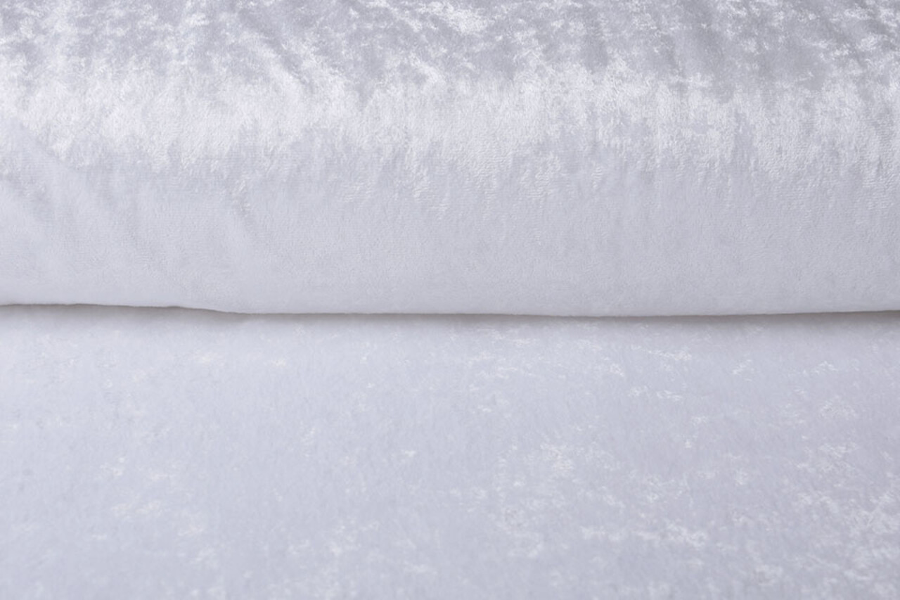 Velours de Panne White Velours de Panne White