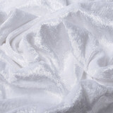 Terciopelo de Panne Blanco