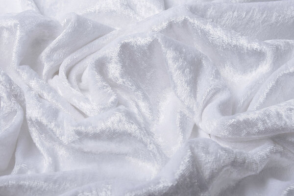 Velours de Panne White Velours de Panne White