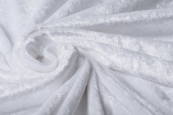 Pannesamt Stoff Weiß Pannesamt Stoff Weiß