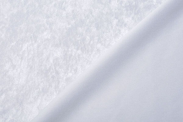Pannesamt Stoff Weiß Pannesamt Stoff Weiß