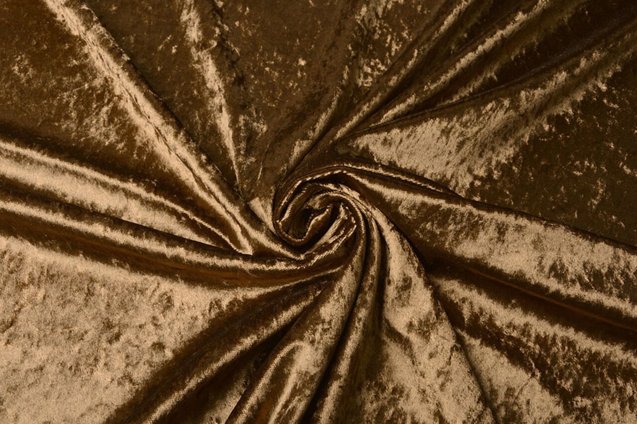 Terciopelo de Panne Moca Marrón Terciopelo de Panne Moca Marrón