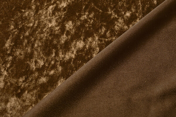 Pannesamt Stoff Mokka Braun Pannesamt Stoff Mokka Braun