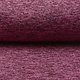 Knitted Fleece 3-Tone Aubergine