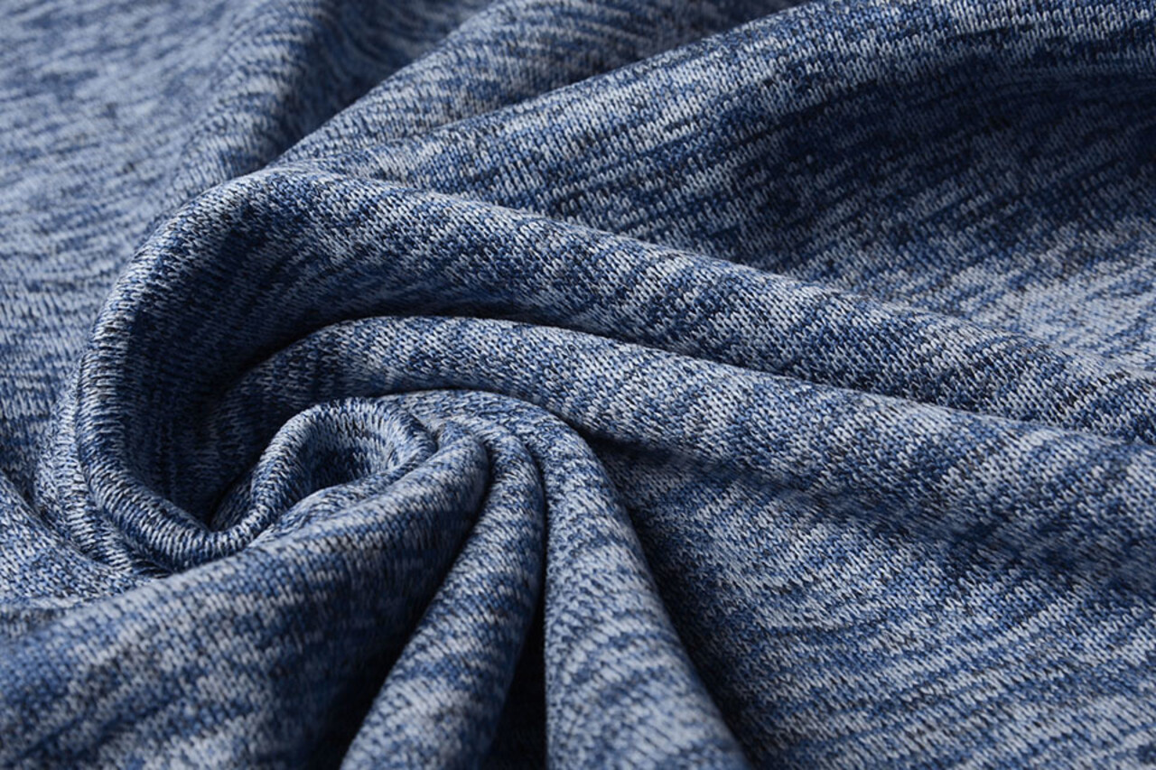 A Maglia Pile 3-Tonalità Azzurro Baby A Maglia Pile 3-Tonalità Azzurro Baby