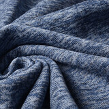 Polaire Tricotée 3 Tons Bleu Layette