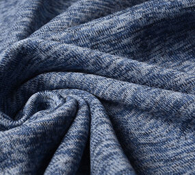 Knitted Fleece 3-Tone Baby Blue