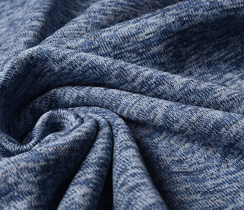 Strickfleece 3-Tone Baby Blau