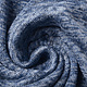 Knitted Fleece 3-Tone Baby Blue