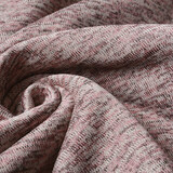 Polaire Tricotée 3 Tons Rose Clair