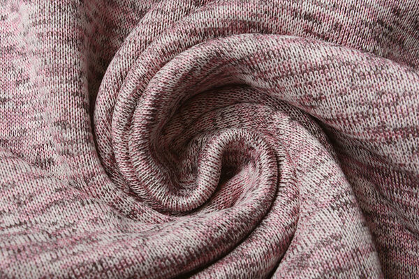 Knitted Fleece 3-Tone Light Pink