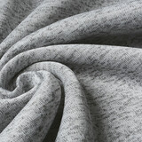 Gebreide Fleece 3-Tone Zilver Gebreide Fleece 3-Tone Zilver