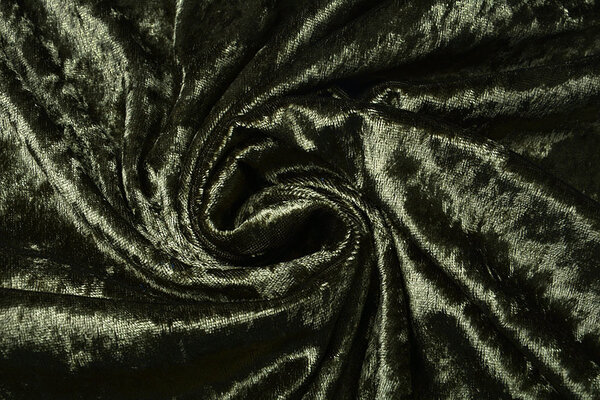 Velours de Panne Army Green