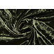 Velours de Panne Vert Militaire