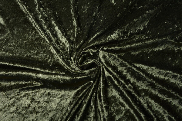 Velours de Panne Army Green