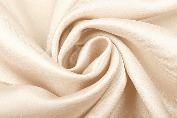 Krepp-Satin Lachs Beige Krepp-Satin Lachs Beige