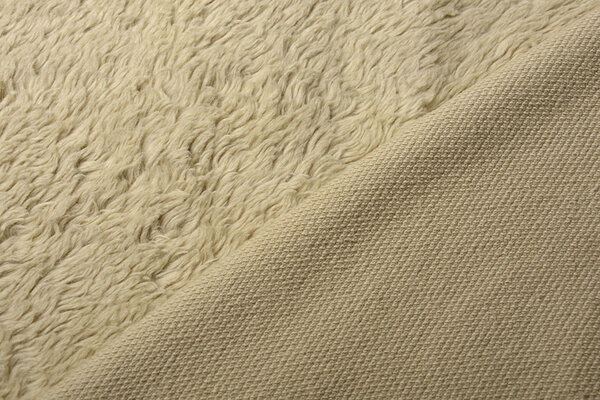 Coton Teddy Tissu Sable Coton Teddy Tissu Sable