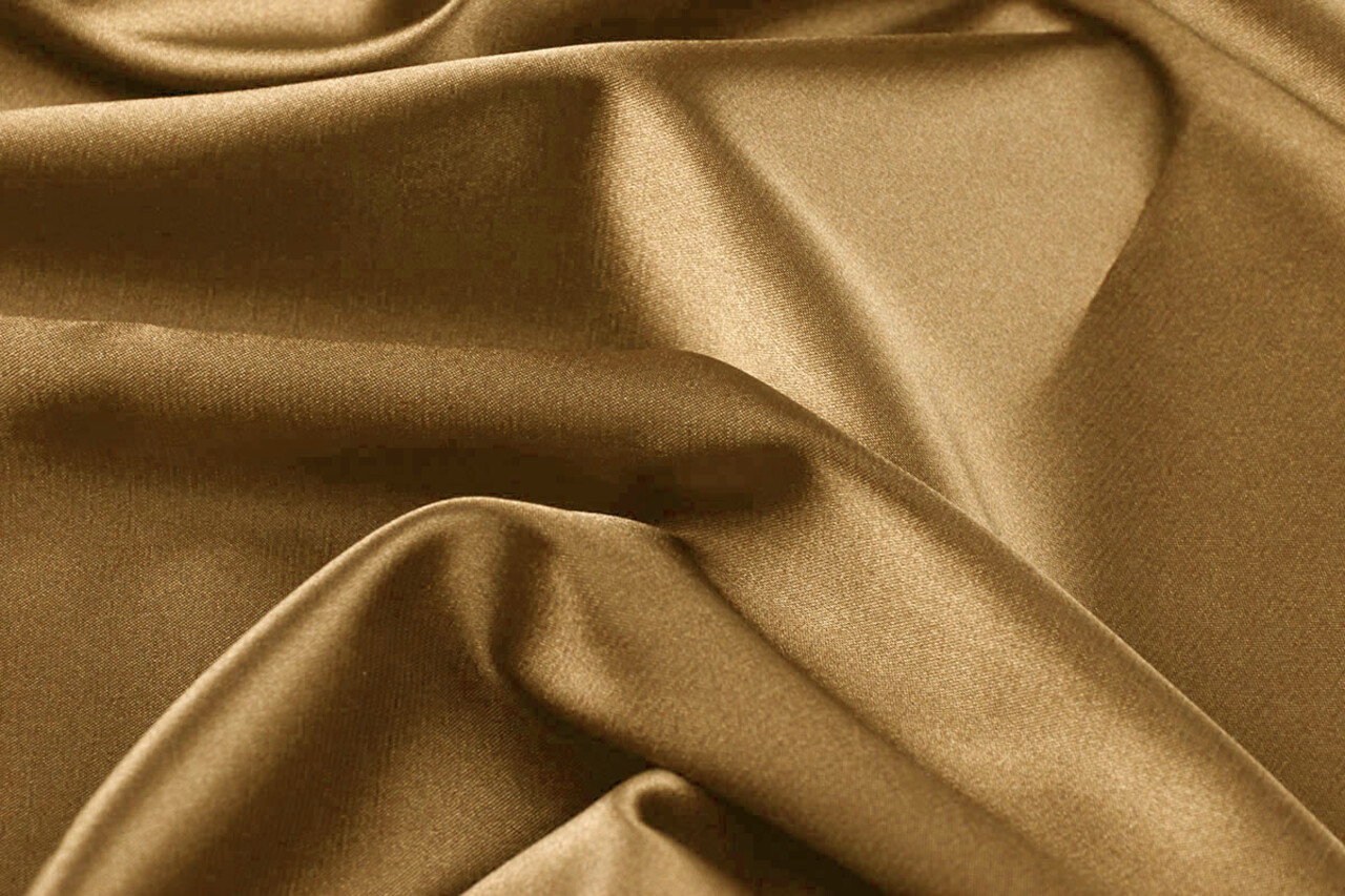 Stretch Satin Marron Moka Stretch Satin Marron Moka