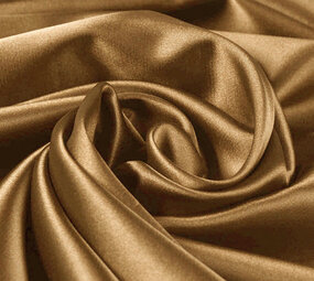 Stretch Satin Marron Moka Stretch Satin Marron Moka