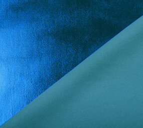 Lamé Petrol Blue