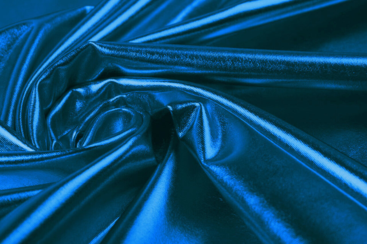 Lamé Blauw Lamé Blauw