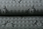 Viscose Stretch Bengaline Fleur Carreaux