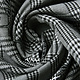 Viscose Stretch Bengaline Flower Checks