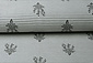 Viscose Stretch Bengaline Fleur Rayures Viscose Stretch Bengaline Fleur Rayures