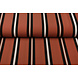 Crêpe Stampato Lizzy Righe Arancione Mattone Crêpe Stampato Lizzy Righe Arancione Mattone