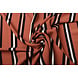 Crepé Estampado Lizzy Rayas Naranja Ladrillo Crepé Estampado Lizzy Rayas Naranja Ladrillo