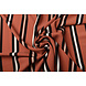 Crêpe Stampato Lizzy Righe Arancione Mattone Crêpe Stampato Lizzy Righe Arancione Mattone
