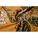 Scuba Crêpe Imprimé Twill Fleur Ocre