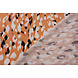 Jersey Viscose Crêpe Léopard Swipes Orange