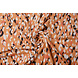 Jersey Viscose Crêpe Léopard Swipes Orange