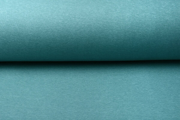 Oeko-Tex®  Jogging Light Petrol Melange Oeko-Tex®  Jogging Light Petrol Melange