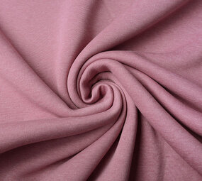 Oeko-Tex®  SweatStoff Alt Rosa Melange Oeko-Tex®  SweatStoff Alt Rosa Melange