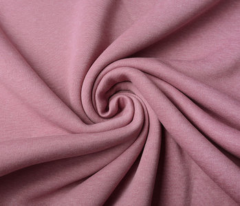 Oeko-Tex®  SweatStoff Alt Rosa Melange