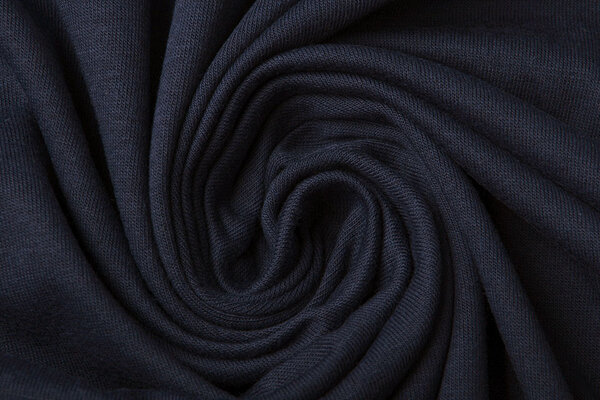 100% Baumwolljersey Marineblau 100% Baumwolljersey Marineblau