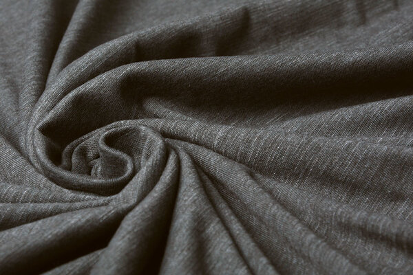 100% Cotone Jersey Grigio Mélange 100% Cotone Jersey Grigio Mélange