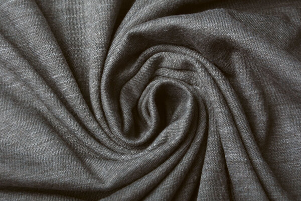 100% Cotone Jersey Grigio Mélange 100% Cotone Jersey Grigio Mélange