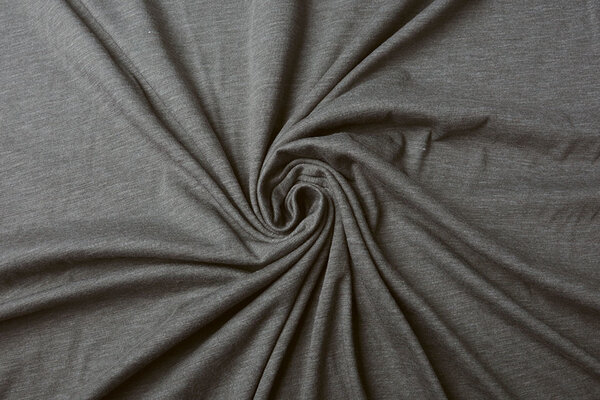100% Cotone Jersey Grigio Mélange 100% Cotone Jersey Grigio Mélange
