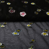 Mesh Embroidered Bella Mesh Embroidered Bella