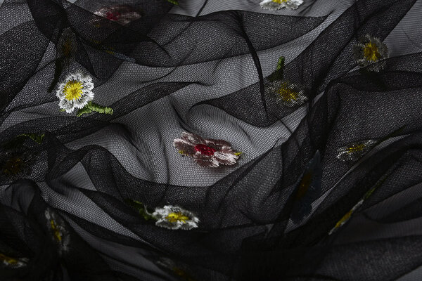 Mesh Embroidered Bella Mesh Embroidered Bella