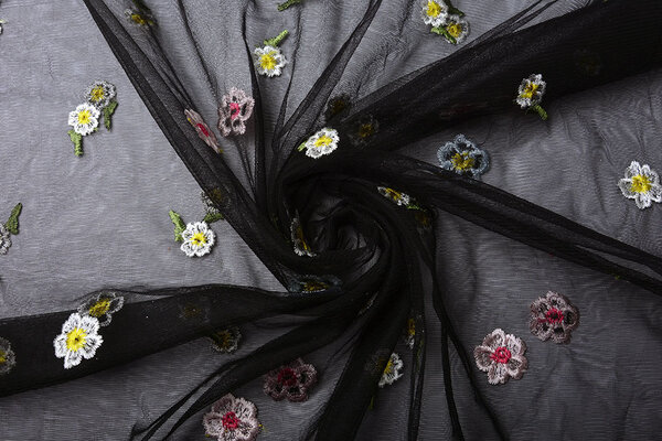 Mesh Embroidered Bella Mesh Embroidered Bella