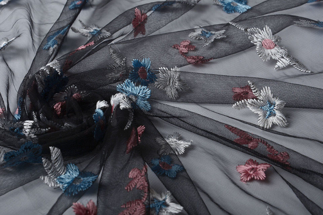 Netz Bestickt Isa Netz Bestickt Isa