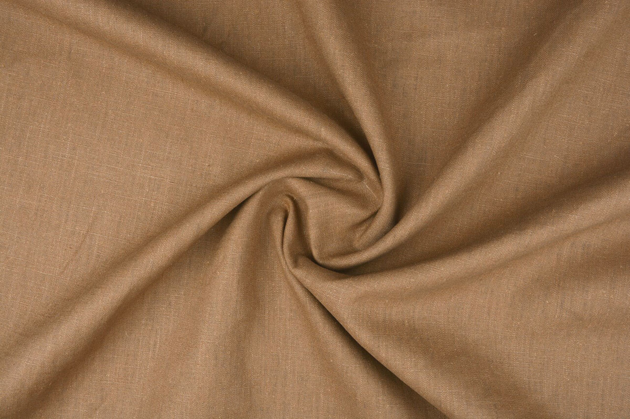 Oeko-Tex®  Washed Linen Mocha brown Oeko-Tex®  Washed Linen Mocha brown