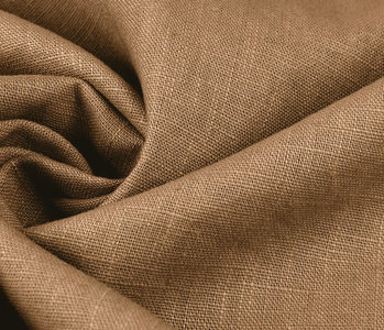 Oeko-Tex®  Washed Linen Mocha brown